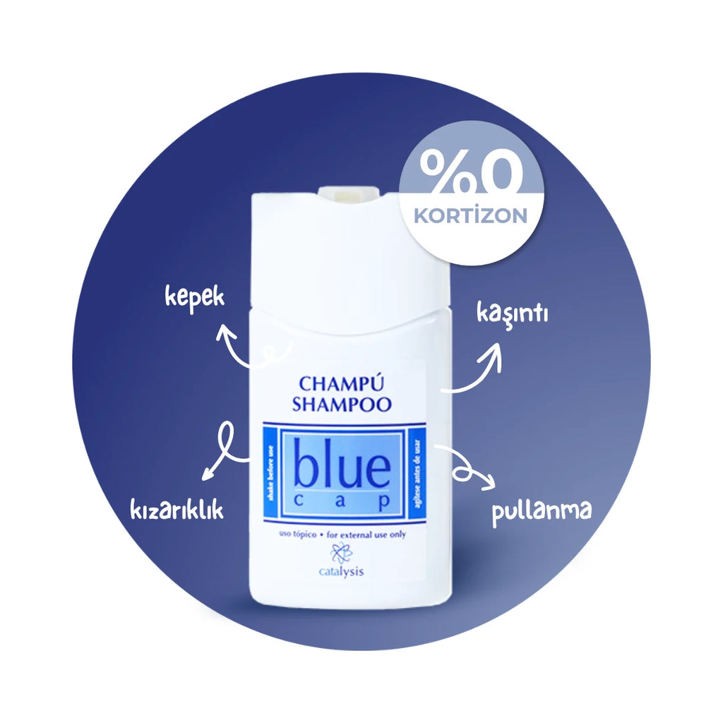 Blue Cap® Kepek Karşıtı Şampuan 150 ml - Kaşıntı ve Kızarıklık Karşıtı