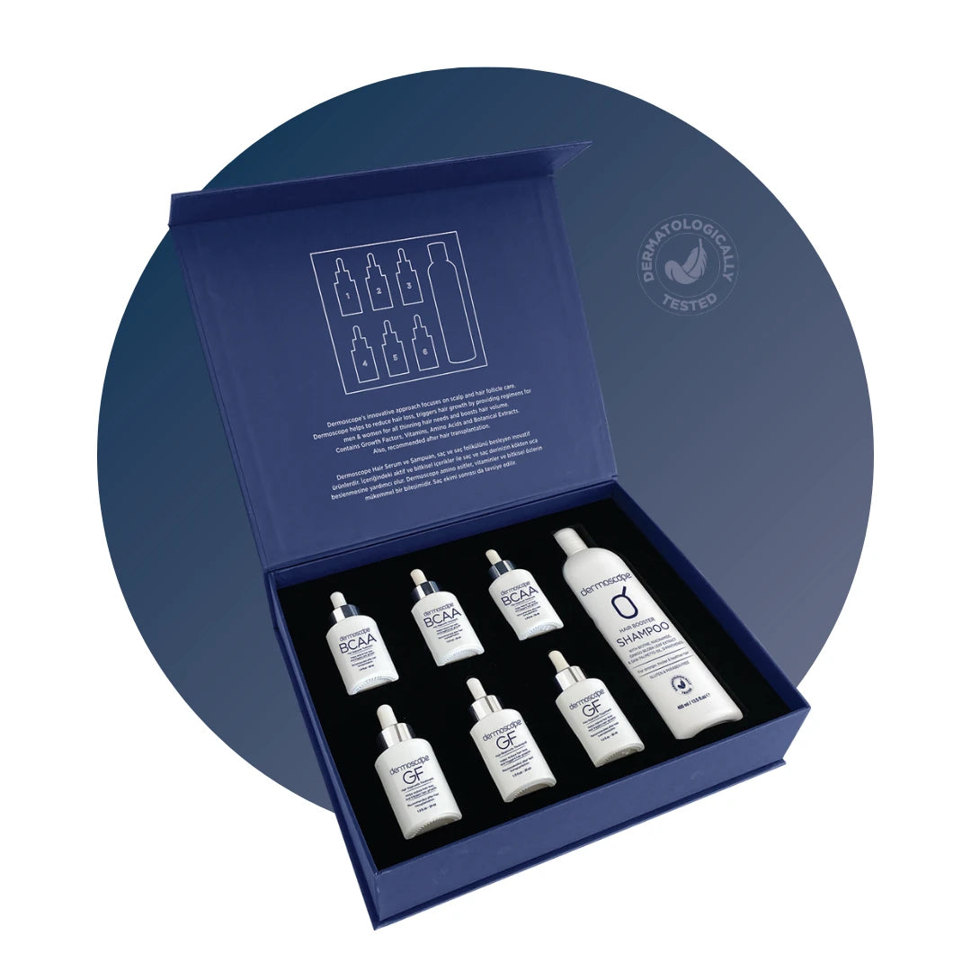 Dermoscope® Saç Bakım Kiti - Yeni Saç Oluşumuna Destek