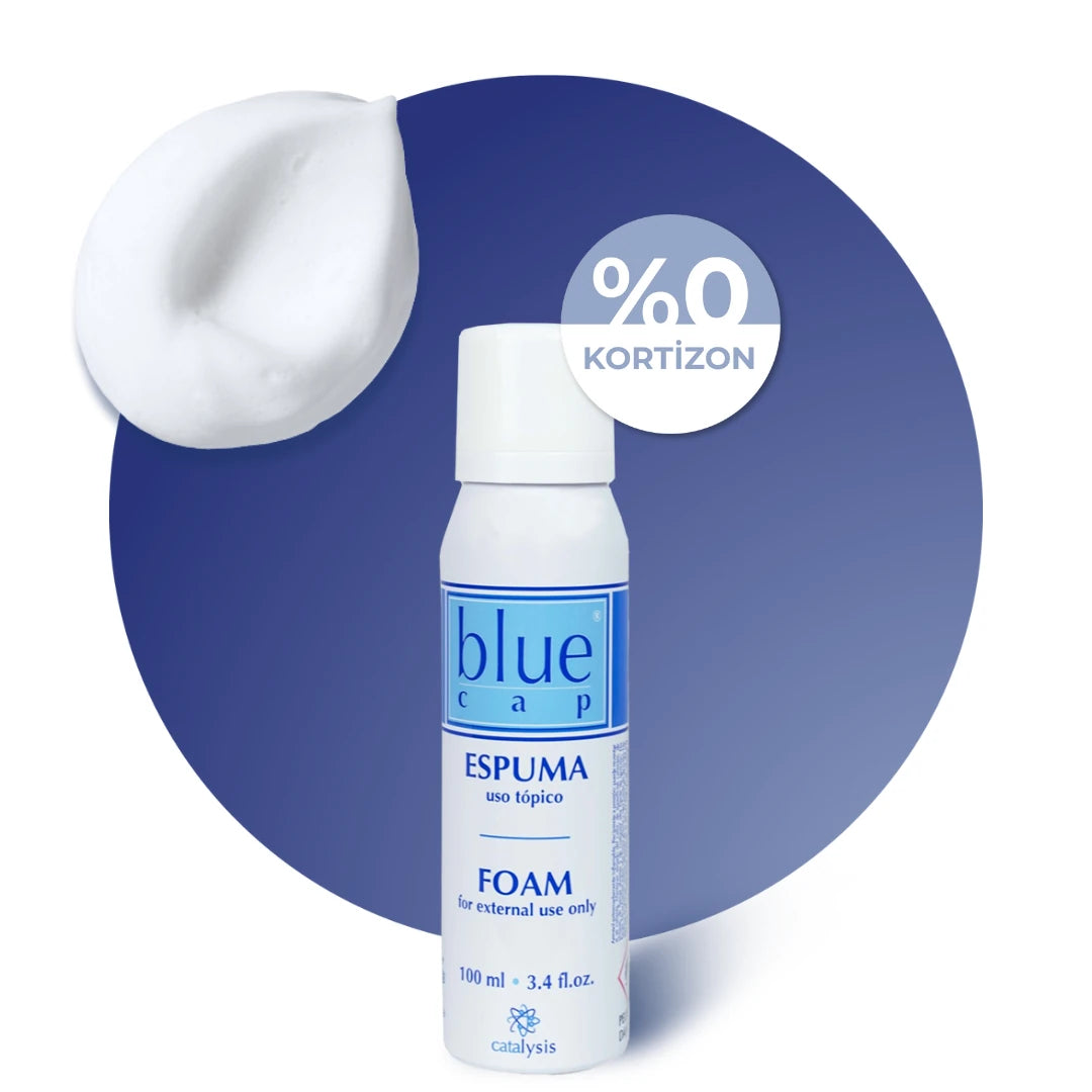 Blue Cap® Nemlendirici Köpük Krem 100 ml - Kaşıntı ve Kızarıklık Karşıtı