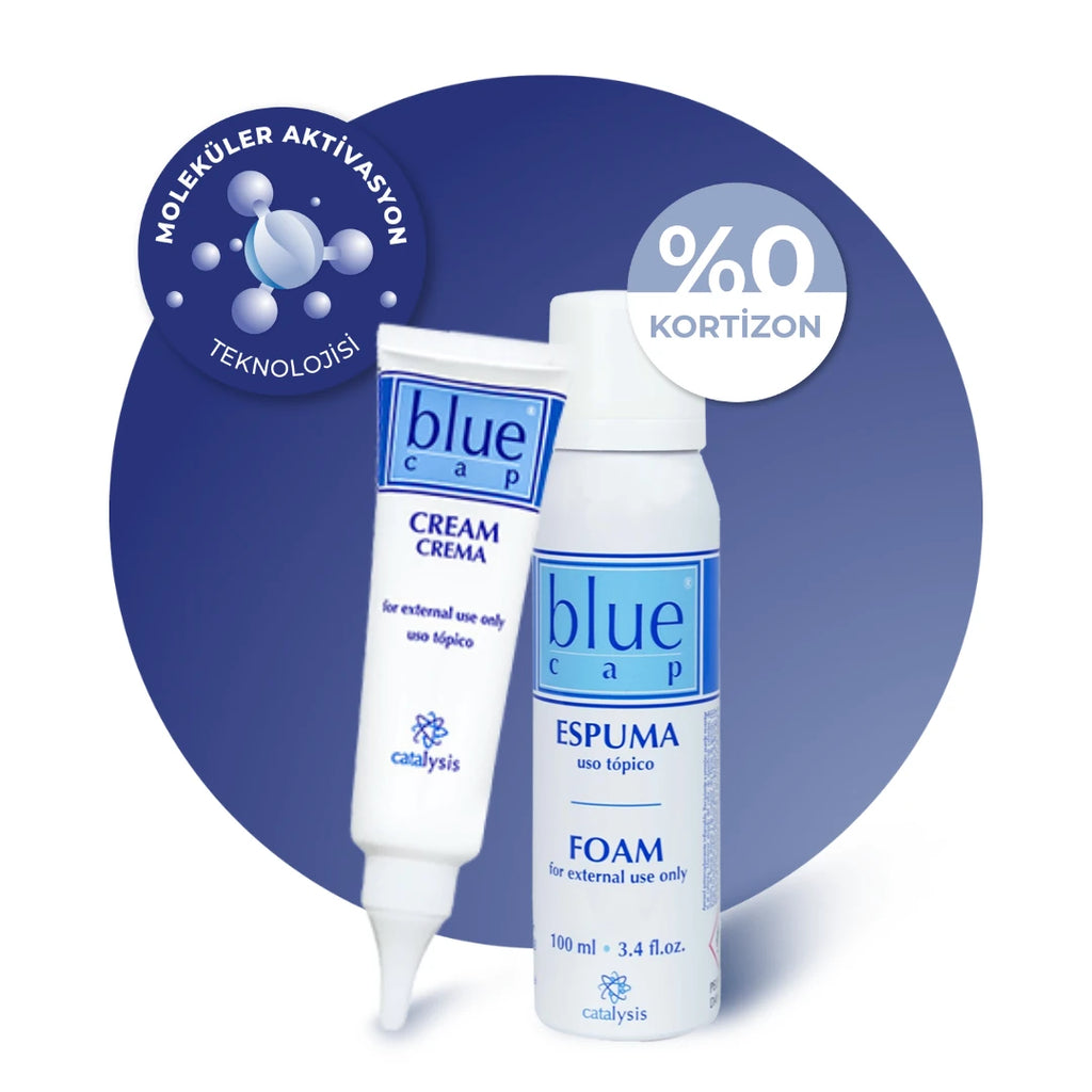 Blue Cap® Krem 50 g + Blue Cap® Köpük 100 ml